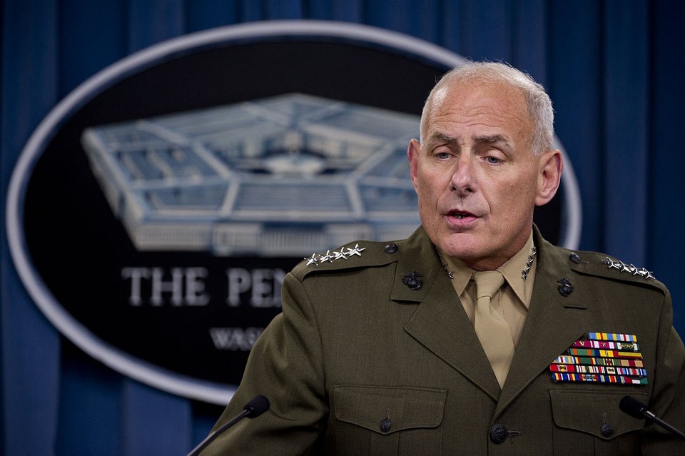 Ai tháp tùng Tổng thống Trump công du châu Á? - 4
Chánh văn phòng Nhà Trắng John Kelly (Ảnh: Reuters)