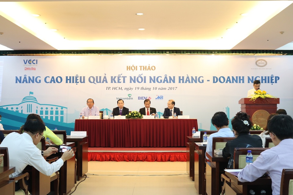 Chiều 19/10, tại TPHCM đã diễn ra Hội thảo “Nâng cao hiệu quả chương trình Kết nối Ngân hàng - Doanh nghiệp 2017”