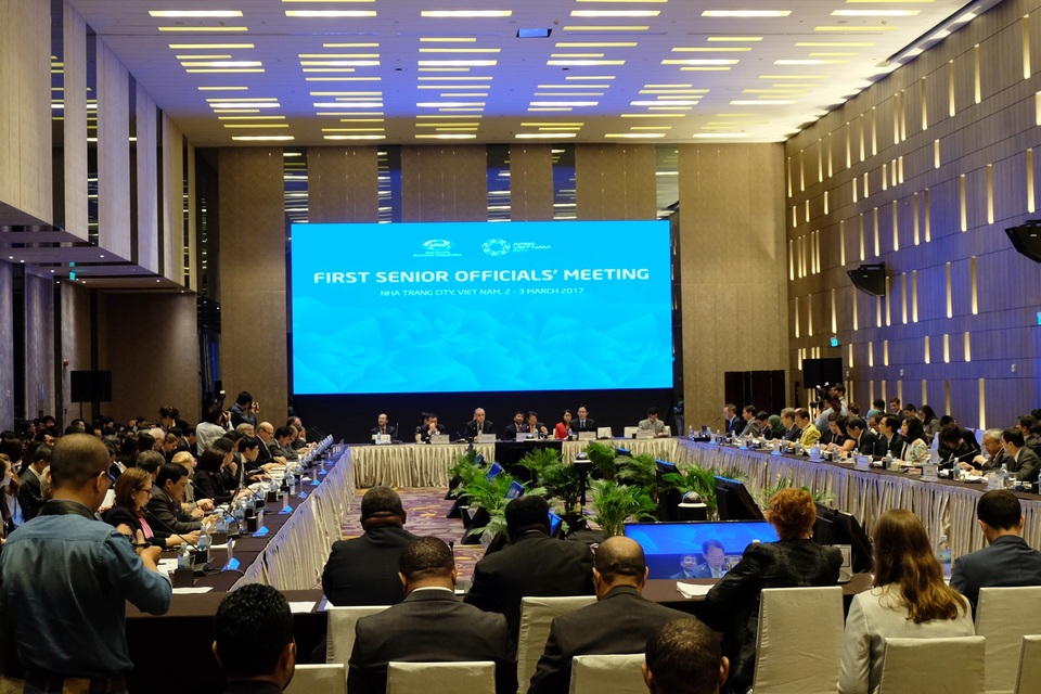 APEC 2017: Tăng cường đối thoại, hợp tác tài chính với doanh nghiệp - 1 Hội nghị lần thứ nhất quan chức cao cấp APEC vừa chính thức khai mạc hôm nay 2/3