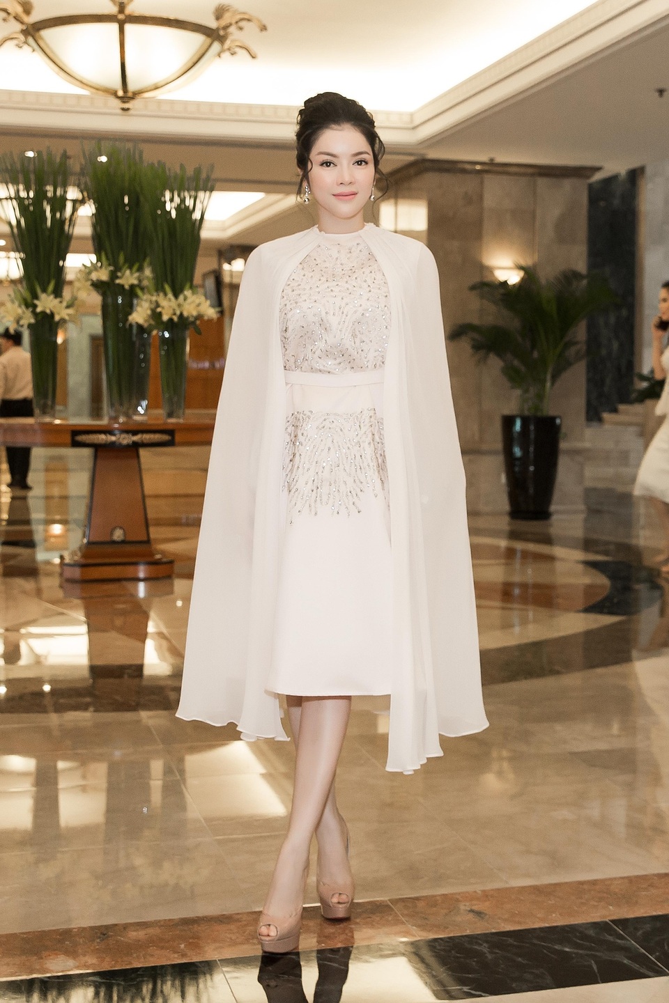 Đức Vĩnh, Lý Nhã Kỳ nổi bật trong sự kiện - 5
Bất ngờ xuất hiện trong sự kiện này còn có cựu Đại sứ du lịch Lý Nhã Kỳ