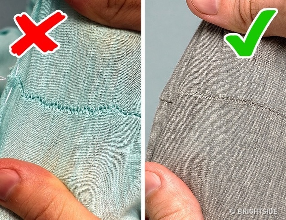 Mách bạn cách kiểm tra nhanh chất lượng của các loại trang phục - 2 Mách bạn cách kiểm tra nhanh chất lượng của các loại trang phục - 2
