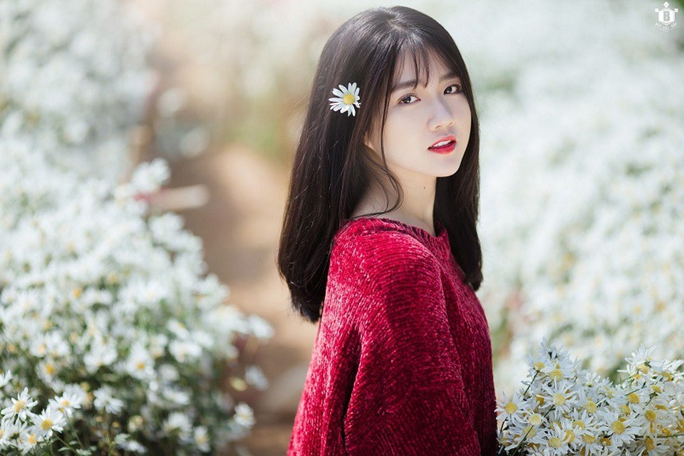 "Hot girl Reuters" Kiều Trinh lại gây thương nhớ với bộ ảnh bên cúc họa mi - 3 "Hot girl Reuters" Kiều Trinh lại gây thương nhớ với bộ ảnh bên cúc họa mi - 3