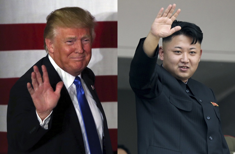 Tổng thống Trump khen ngợi ông Kim Jong-un - 1
Tổng thống Mỹ Donald Trump (trái) và lãnh đạo Triều Tiên Kim Jong-un (Ảnh: Getty)