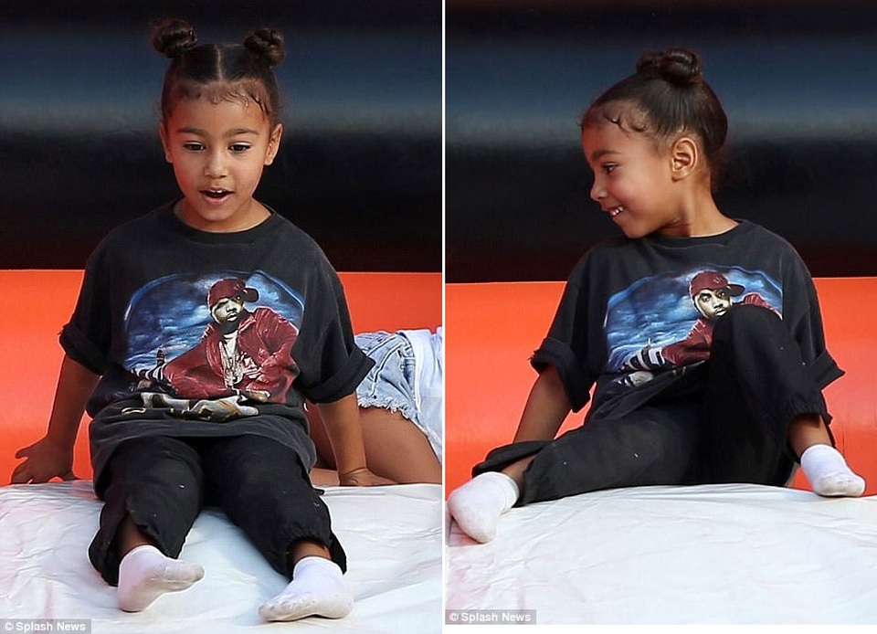 Hai nhóc tì đáng yêu của Kim Kardashian đi thăm vườn bí ngô - 17