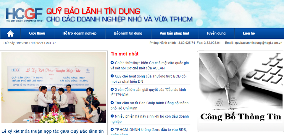 Khởi tố nguyên Giám đốc Quỹ Bảo lãnh tín dụng TPHCM - 1 Quỹ Bảo lãnh tín dụng TPHCM là một tổ chức tài chính hoạt động không vì mục tiêu lợi nhuận (ảnh chụp màn hình)