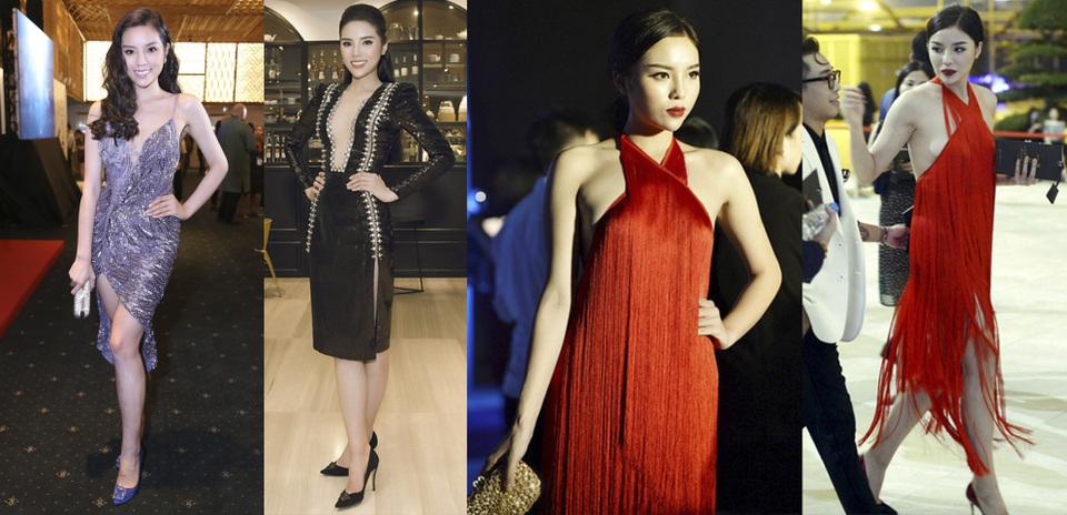 Top 10 sao Việt mặc xấu năm 2016 - 1 Hàng loạt scandal ập đến trong năm 2016, điều này khiến hoa hậu Kỳ Duyên thể hiện phong độ thời trang sa sút tỉ lệ thuận với tâm trạng của cô.