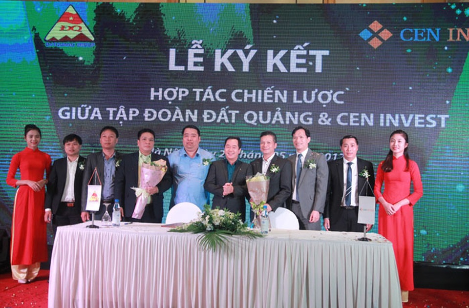 CenInvest và Tập đoàn Đất Quảng ký kết hợp tác chiến lược - 2 Dự án Ngọc Dương Riverside – Tiểu khu The Gardens là dự án đầu tiên trong chuỗi dự án “vàng” phía Nam Đà Nẵng mà CenInvest hợp tác phát triển đầu tư cùng Tập đoàn Đất Quảng.