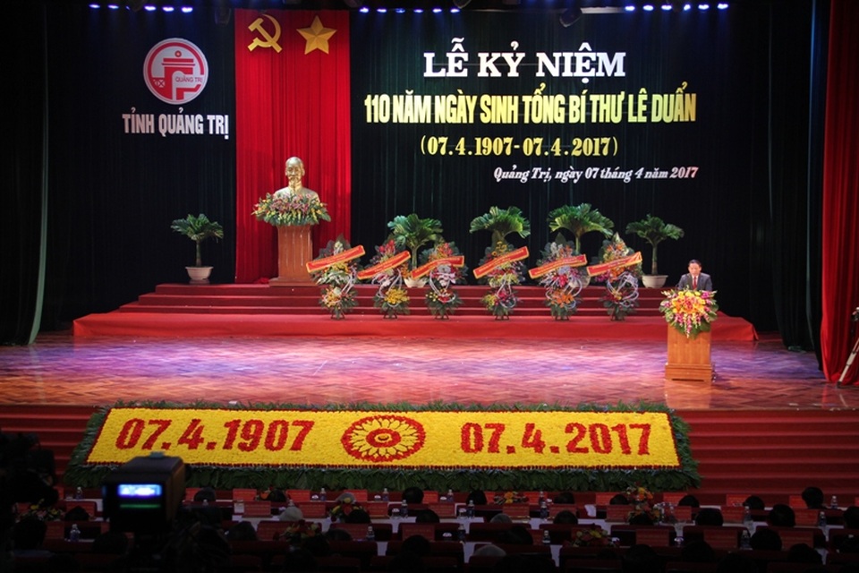Tổng Bí thư Lê Duẩn - Nhà lãnh đạo kiệt xuất của Đảng - 7 Lãnh đạo Quảng Trị khái quát những nét nổi bật trong phát triển KT-XH của địa phương