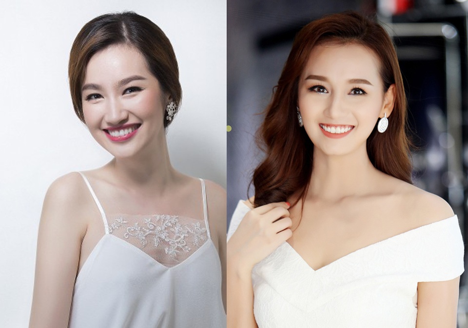 Những sao Việt trông giống nhau đến ngỡ ngàng - 16 Cả hai đều thu hút người đối diện bởi vẻ đẹp tươi sáng, rạng rỡ nhưng cũng không kém phần sang trọng, gợi cảm.