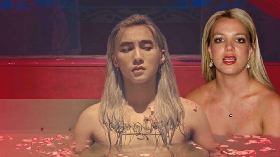MV "Lạc trôi" của Sơn Tùng M-TP thành nguồn cảm hứng... chế ảnh - 4 Britney Spears tiếp tục là niềm cảm hứng của Sơn Tùng?