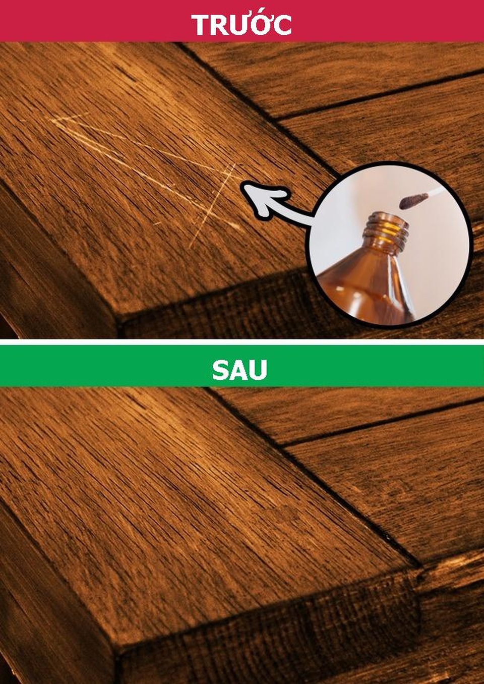 Mẹo hay làm mờ vết trầy xước trên các loại chất liệu khác nhau - 3 Mẹo hay làm mờ vết trầy xước trên các loại chất liệu khác nhau - 3