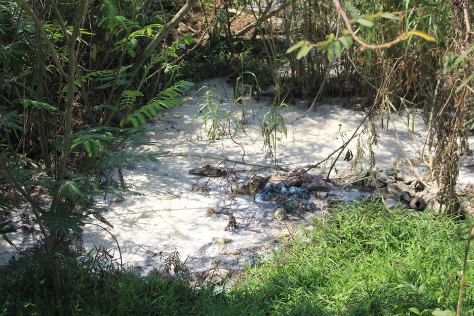 Người dân bức xúc vì các lò sản xuất bún ở Phú Lộc Đông 2 (thị trấn Diên Khánh, huyện Diên Khánh, Khánh Hòa) xả thải ra môi trường