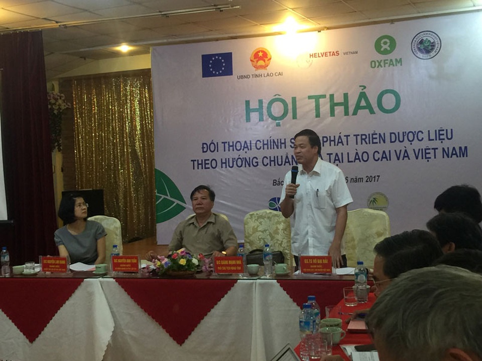 Những nghịch lý trong nuôi trồng dược liệu - 1
Hội thảo tại Lào Cai ngày 23/6