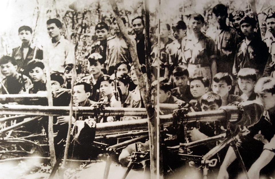 Quân giải phóng chuẩn bị vào chiến dịch Ba Gia.