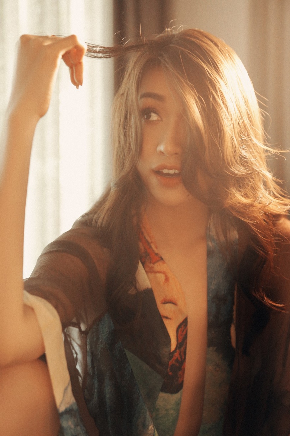 Một khoảnh khắc vừa ngây thơ lại vừa phóng khoáng.