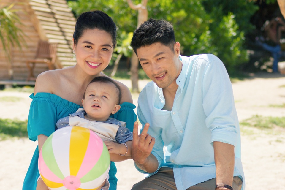 Lê Khánh bị chấn thương do va phải đá ngầm khi quay phim mới - 1 Lê Khánh bị chấn thương do va phải đá ngầm khi quay phim mới - 1