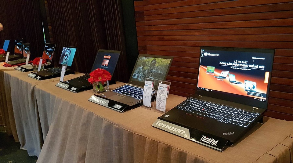 Lenovo giới thiệu loạt mẫu Thinkpad 2017 tại Việt Nam - 2 Dòng ThinkPad 2017 của Lenovo tại VN