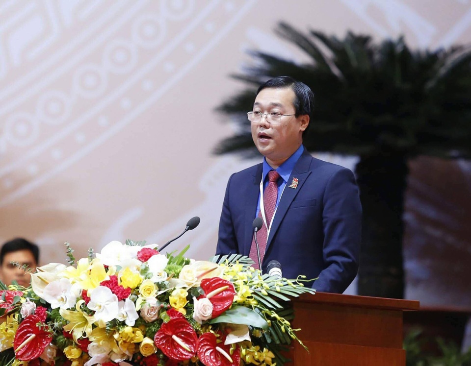 Anh Lê Quốc Phong tái đắc cử Bí thư thứ nhất TW Đoàn - 1
Anh Lê Quốc Phong tiếp tục được tín nhiệm ở vị trí Bí thư thứ nhất TW Đoàn khóa XI nhiệm kỳ 2017 - 2022.
