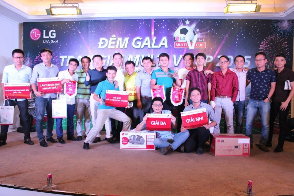 16 đội bóng tranh tài tại LG - Multi V Cup 2017 - 1 Đêm Gala trao giải LG - Multi V Cup 2015