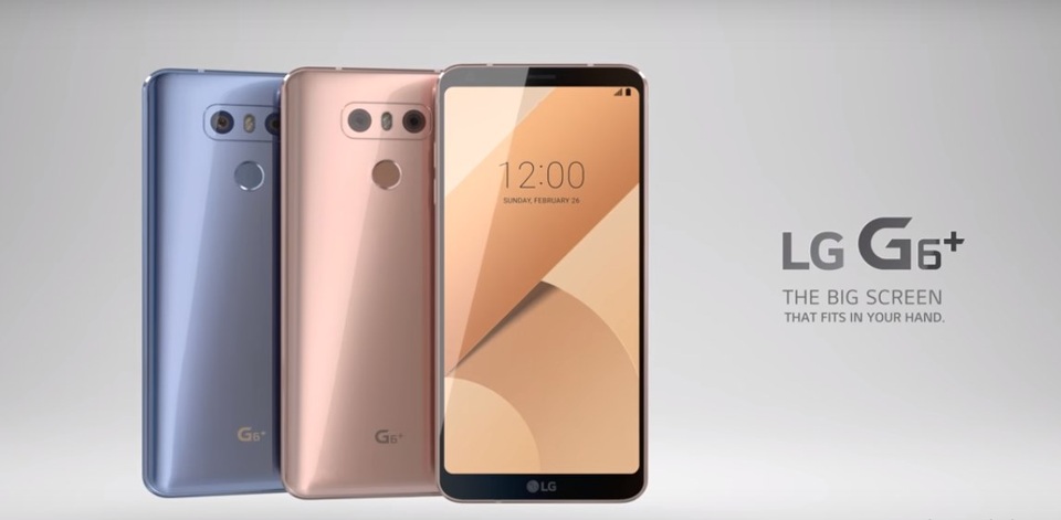 LG G6+ có thiết kế giống LG G6, nhưng nâng cấp về cấu hình bên trong