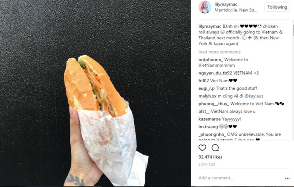 Hot girl Instagram Lily Maymac sẽ tới Việt Nam trong tháng 7? - 2 Lily Maymac tiết lộ sẽ đến Việt Nam vào tháng 7.