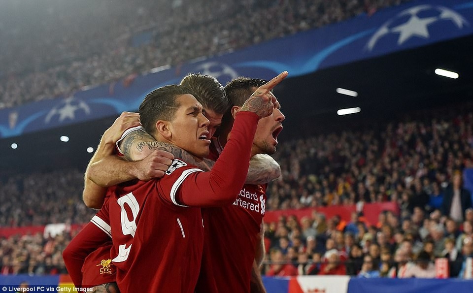 Dẫn trước 3 bàn, Liverpool vẫn rơi điểm khó tin trước Sevilla - 1 Liverpool dẫn trước Sevilla tới 3-0...