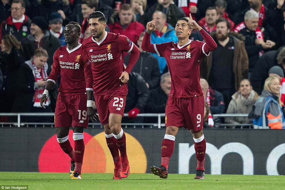 "Vùi dập" đối thủ 7-0, Liverpool xuất sắc giành ngôi đầu bảng - 1 Liverpool vùi dập Spartak Moscow với tỷ số 7-0