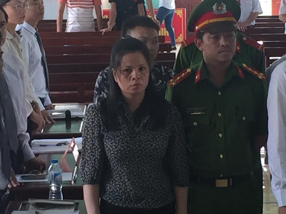Xử vụ ma túy Tàng Keangnam: Trùm ma túy Lương Thị Thảo bị tăng án lên tử hình - 1 Bị cáo Lương Thị Thảo bị tăng án từ chung thân lên tử hình (ảnh chụp bị cáo tại phiên xét xử sơ thẩm)