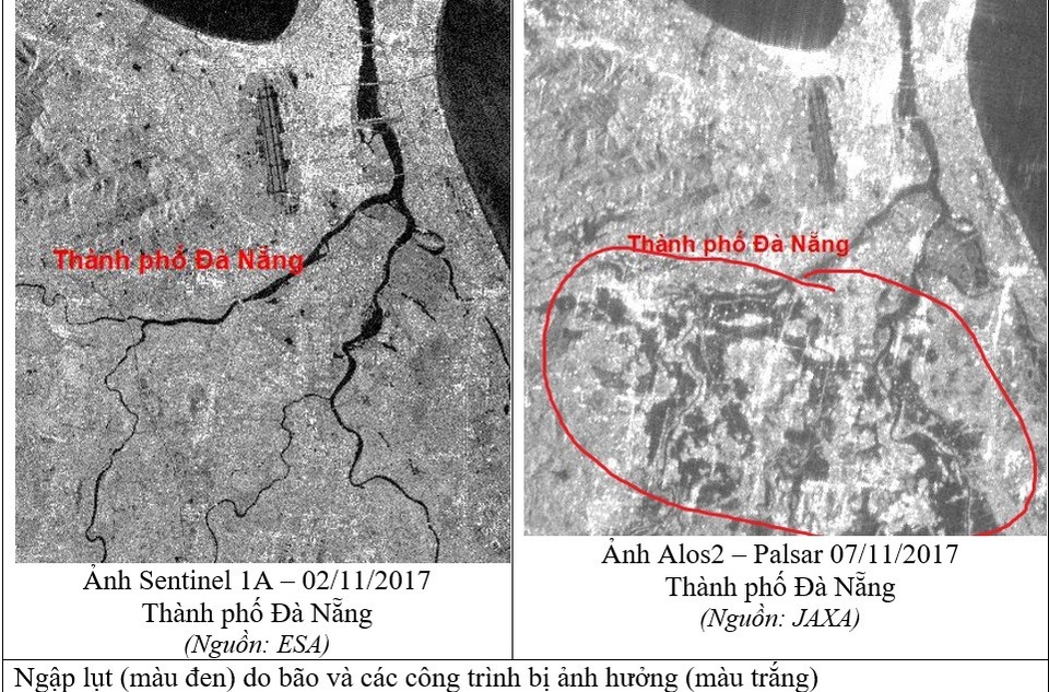 Khả năng ứng dụng công nghệ vũ trụ giảm thiệt hại thiên tai nhìn từ cơn bão số 12 - 9 Khả năng ứng dụng công nghệ vũ trụ giảm thiệt hại thiên tai nhìn từ cơn bão số 12 - 9