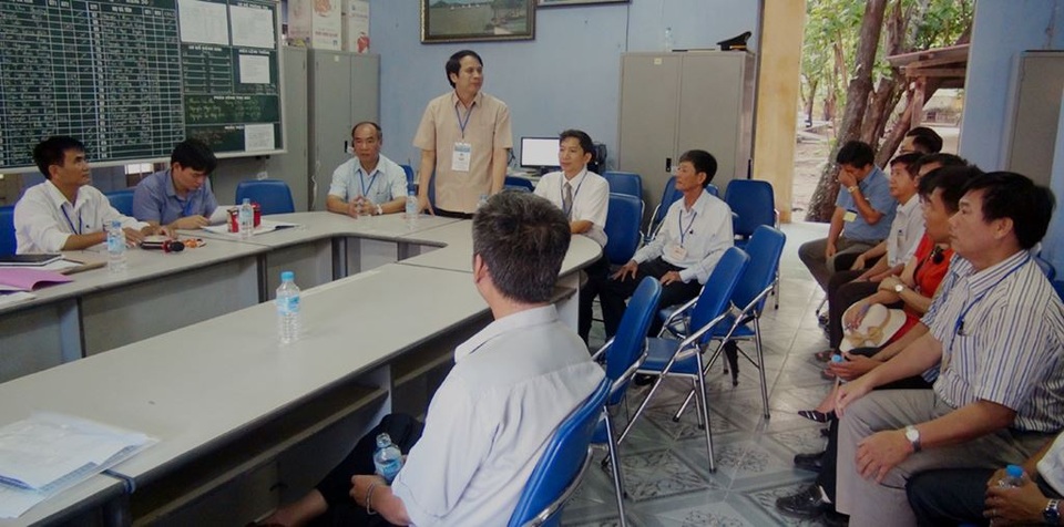Thứ trưởng Giáo dục kiểm tra công tác thi THPT Quốc gia tại Phú Yên - 1 Thứ trưởng Bộ GD&ĐT Phạm Mạnh Hùng nhấn mạnh trách nhiệm của Hội đồng thi