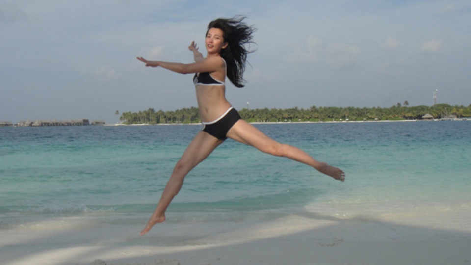 
Không thấy bóng dáng Hứa Văn Nam trong kỳ nghỉ này của Lý Băng Băng.
