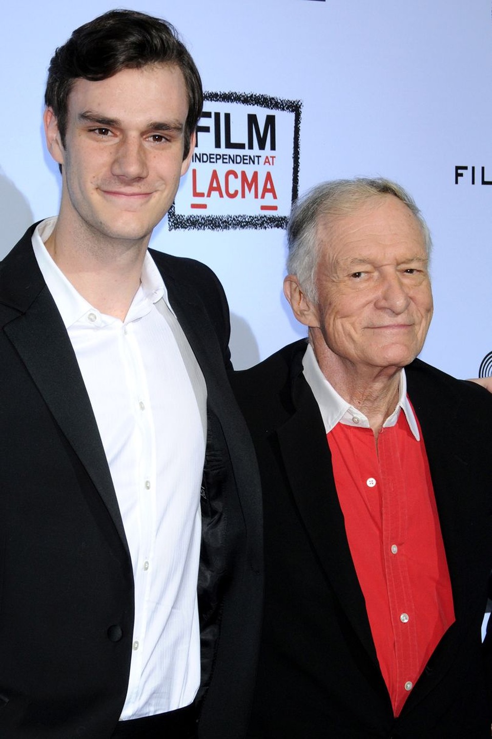Con trai Hugh Hefner lớn lên trong biệt thự Playboy như thế nào? - 2
Marston Hefner bên người cha nổi tiếng