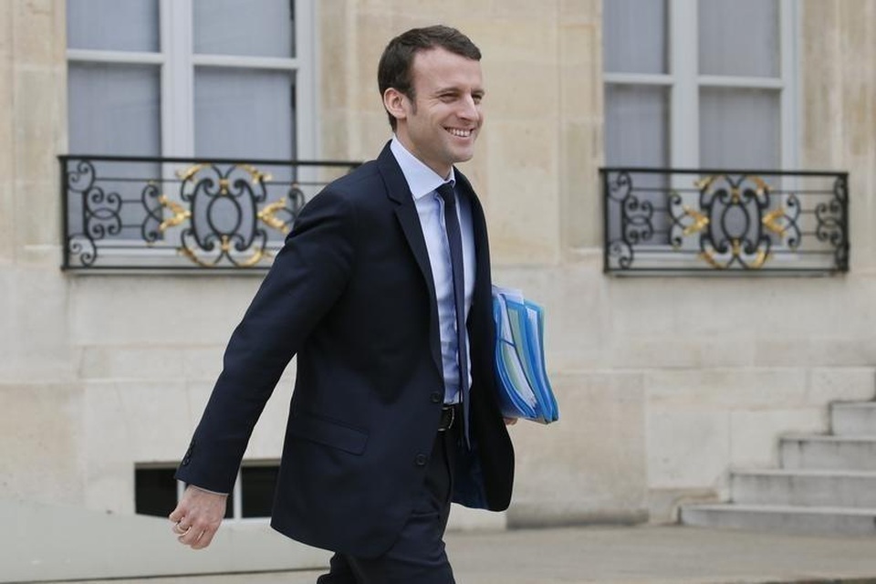 Chân dung ứng viên có thể trở thành tổng thống trẻ nhất lịch sử Pháp - 1
Ứng viên trung hữu Emmanuel Macron. (Ảnh: Reuters) 