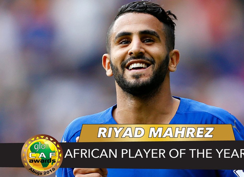 Riyad Mahrez giành Quả bóng vàng châu Phi 2016