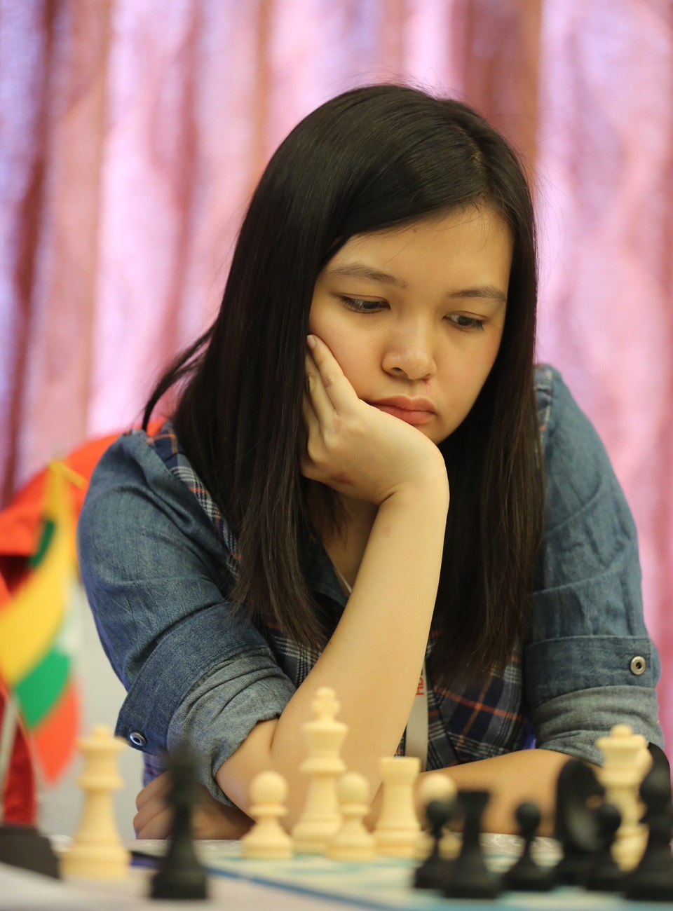 Những bóng hồng “tung hoành” tại giải cờ vua quốc tế HDBank - 2 Nguyễn Thị Mai Hưng