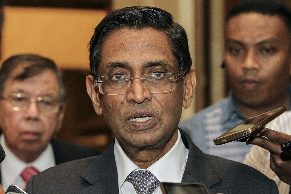 Malaysia sắp ra tuyên bố quan trọng về nghi án Kim Jong-nam - 1
Bộ trưởng Y tế Malaysia Dr S Subramaniam. (Ảnh: The Malay Mail Online)