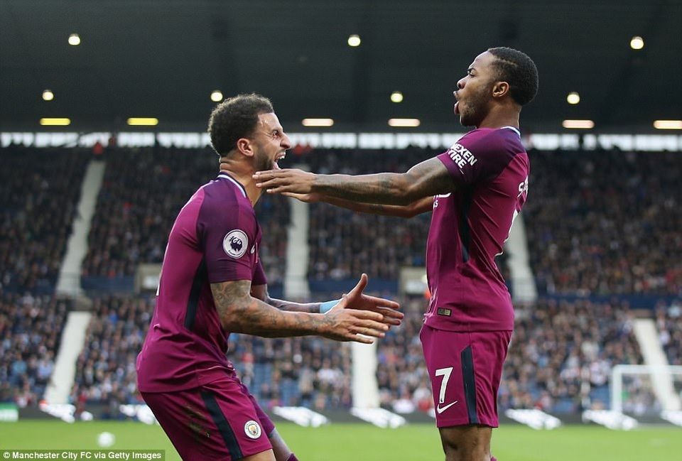 Đè bẹp West Brom, Man City lập kỷ lục mới tại Premier League - 1