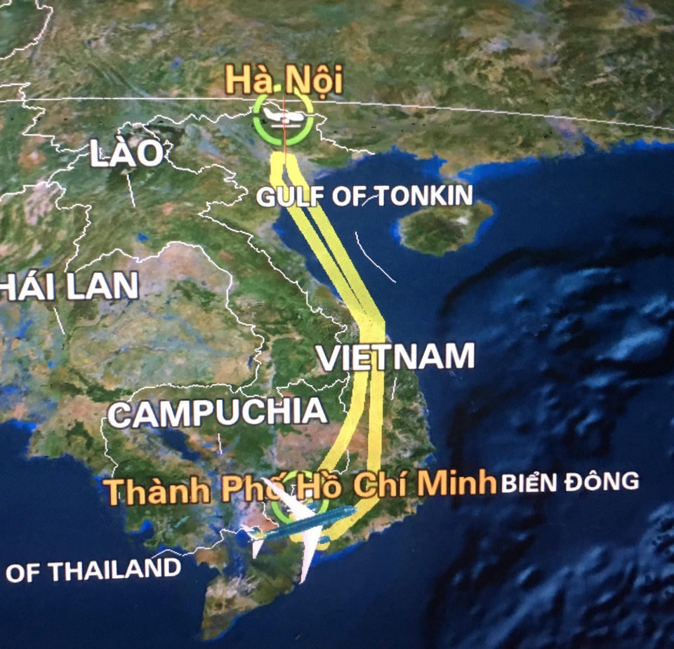 Trục bay Bắc - Nam của Việt Nam thuộc top nhộn nhịp nhất thế giới, tần suất khai thác 2 phút/chuyến bay