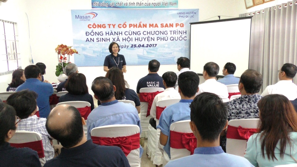 Masan PQ đồng hành cùng chương trình an sinh xã hội huyện Phú Quốc - 2 Masan PQ đồng hành cùng chương trình an sinh xã hội huyện Phú Quốc - 2