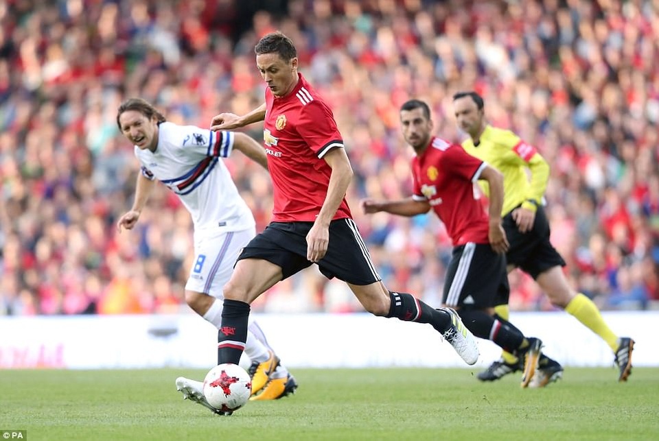 Mourinho nói gì sau màn ra mắt MU của Matic? - 1 HLV Mourinho gọi Matic là thiên tài