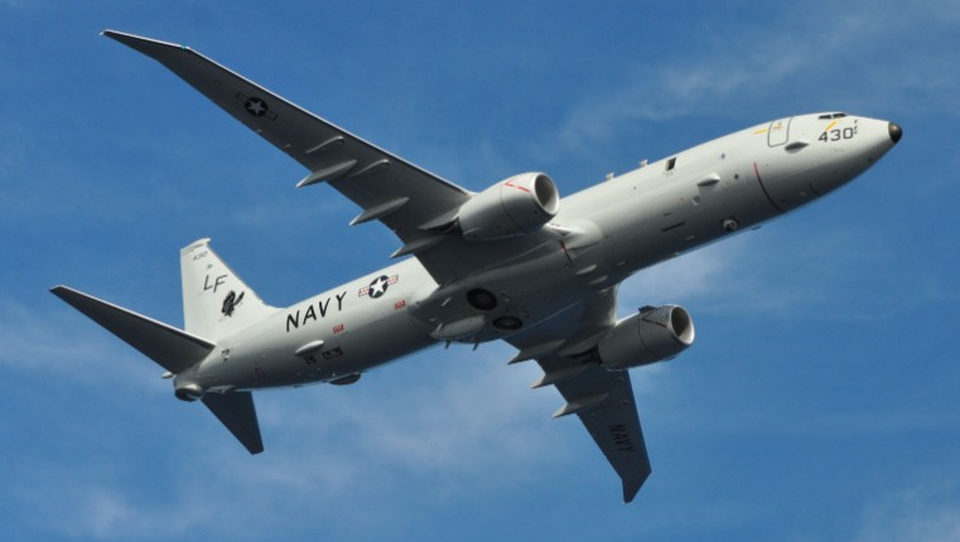 Máy bay trinh sát P-8A Poseidon của Mỹ. (Ảnh: US Navy)