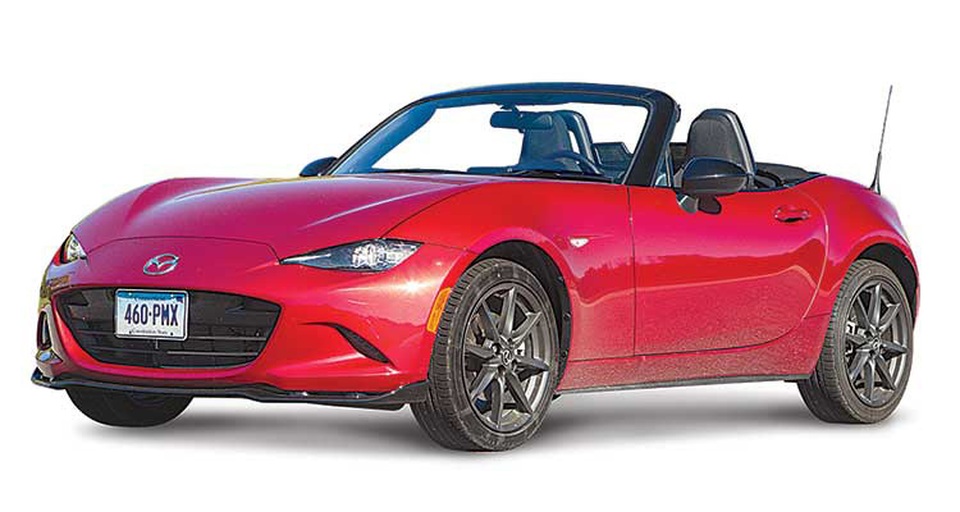 Top 10 xe xuất sắc nhất năm 2017 - 4
Xe thể thao: Mazda MX-5 Miata - Theo Consumer Reports, mẫu xe thể thao này cho cảm giác lái rất thú vị, với trang bị đặc trưng là động cơ đặt trước, hệ dẫn động cầu sau, trọng lượng nhẹ và vận hành dứt khoát.