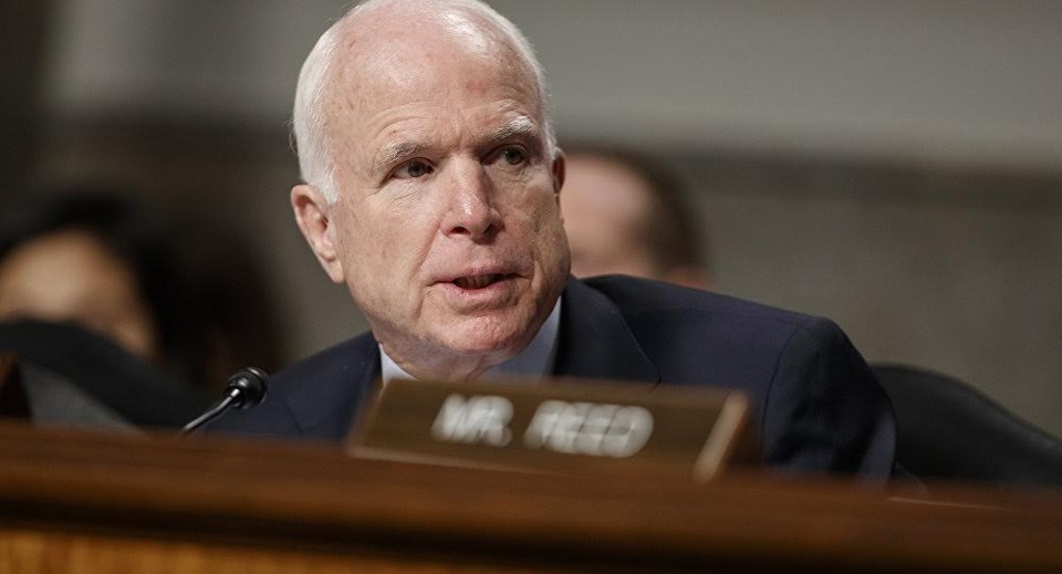 Thượng nghị sĩ McCain kêu gọi vai trò lãnh đạo của Mỹ và châu Âu - 1
Thượng Nghị sĩ John McCain (Ảnh: AP)