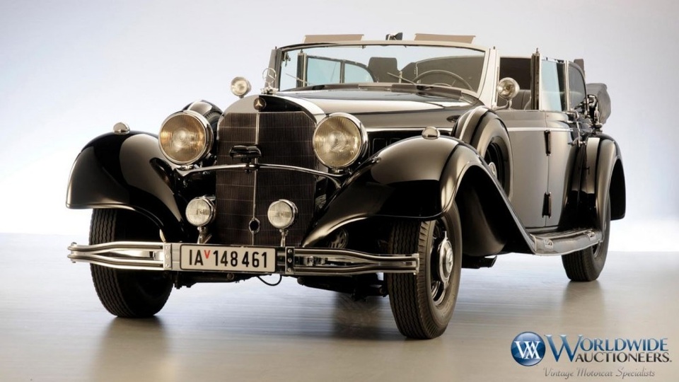 Cận cảnh chiếc Mercedes-Benz bọc thép của Hitler - 2 Cận cảnh chiếc Mercedes-Benz bọc thép của Hitler - 2