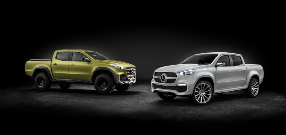 Mercedes-Benz mang xe bán tải X-Class đến Geneva góp vui - 1 Mercedes-Benz mang xe bán tải X-Class đến Geneva góp vui - 1