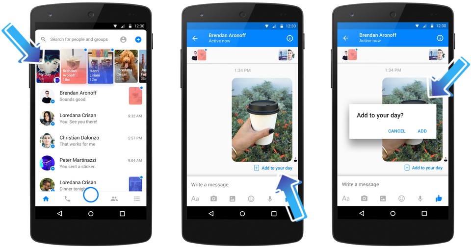 Facebook tung tính năng "chia sẻ ngày" trên tin nhắn Messenger - 2 Facebook tung tính năng "chia sẻ ngày" trên tin nhắn Messenger - 2