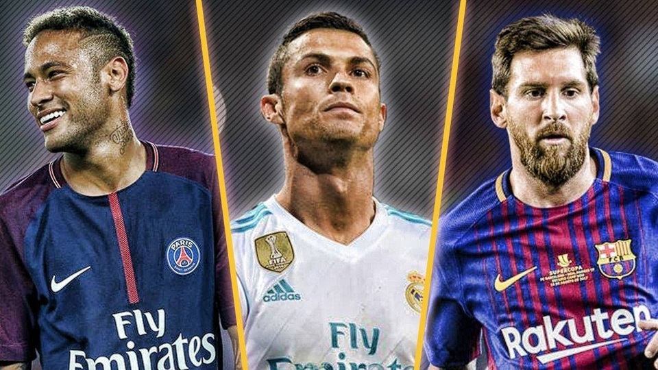Rút gọn 3 cầu thủ xuất sắc nhất thế giới: Neymar đấu Messi, Ronaldo - 1 Neymar, Ronaldo, Messi đua tranh giải Cầu thủ xuất sắc nhất thế giới