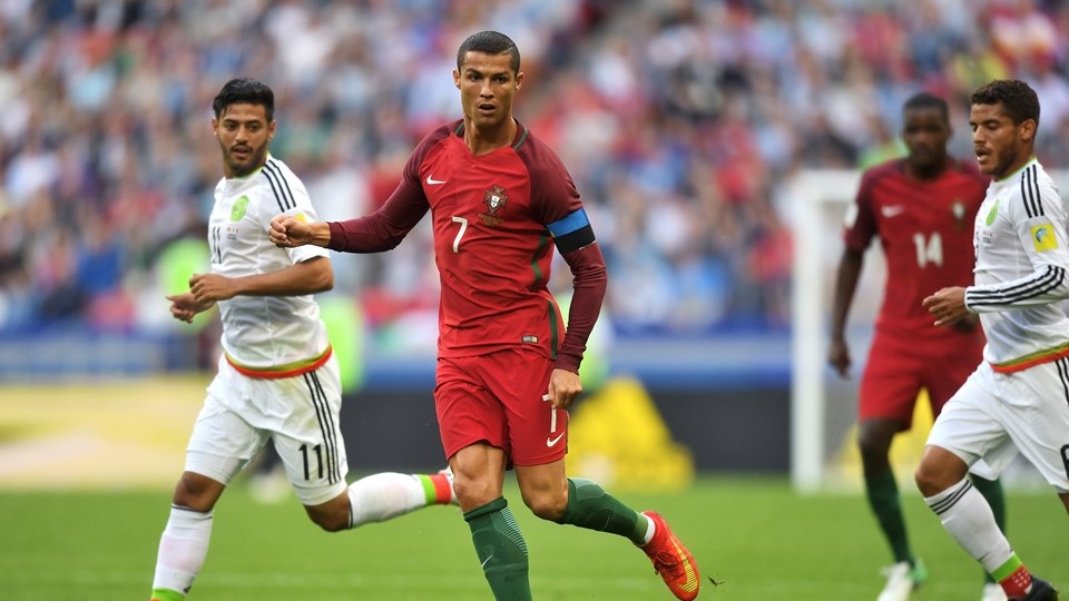 C.Ronaldo chơi ấn tượng, Bồ Đào Nha vẫn bị Mexico cầm hòa - 2
C.Ronaldo cũng đã chơi khá tốt ở trận đấu này