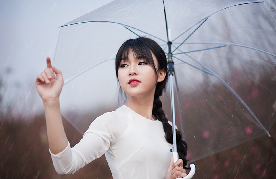 Nữ sinh Bưu chính làm duyên với hoa đào Nhật Tân - 8 Nữ sinh Bưu chính làm duyên với hoa đào Nhật Tân - 8