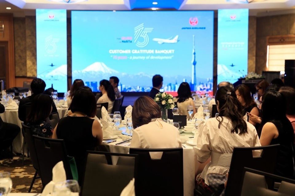 Japan Airlines kỉ niệm 15 năm mở đường bay Hà Nội – Narita - 3 Lễ kỷ niệm 15 năm mở đường bay Hà Nội - Narita